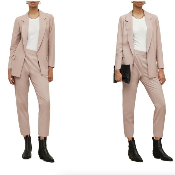 AllSaints dusty pink ALEIDA BLAZER, excell't cond! - Picture 5 of 10